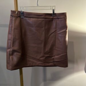 Vegan Mini Skirt